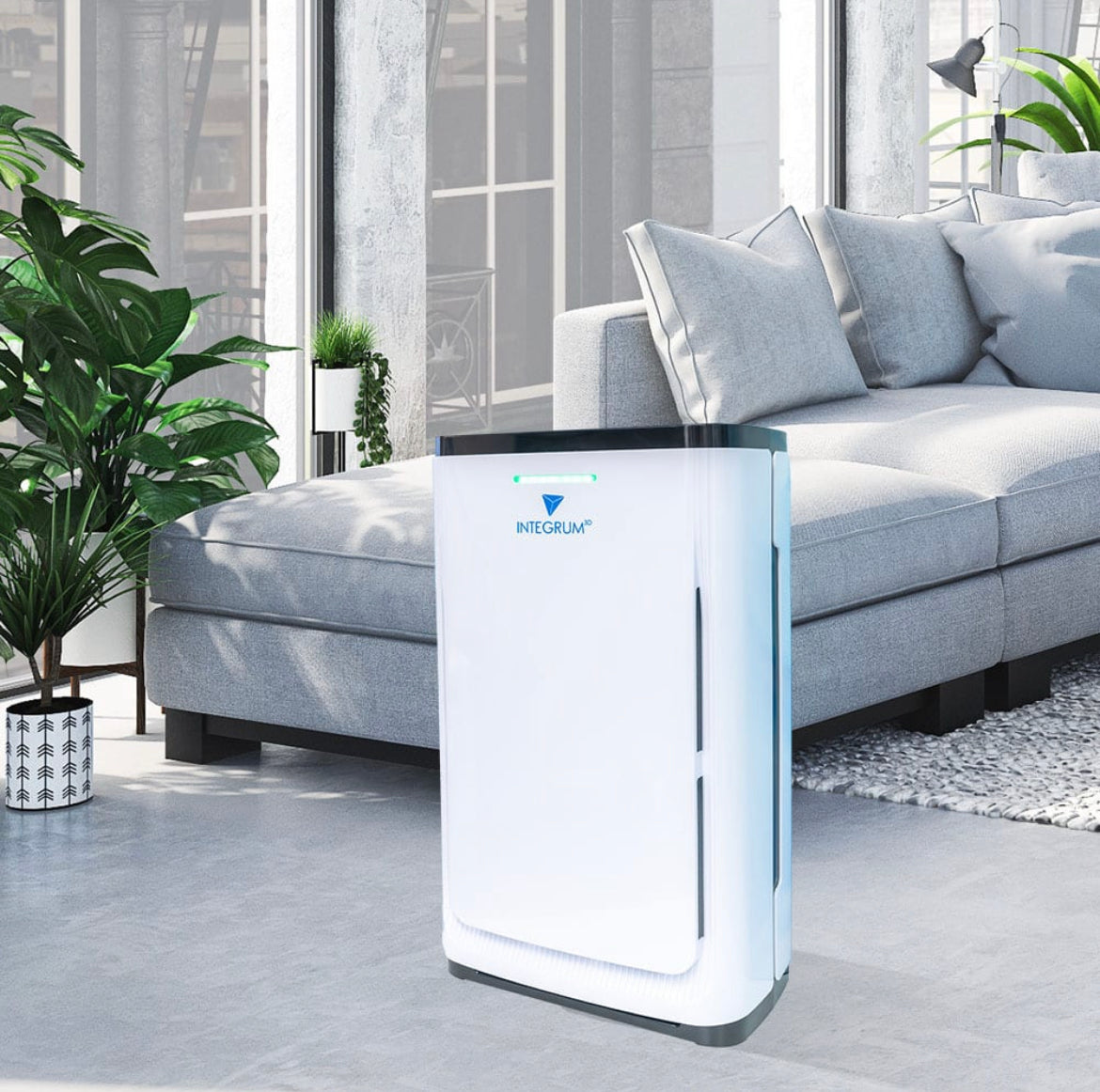 UV Air Purifier | HEPA | Ionizer| BA-02-eSafety Supplies, Inc