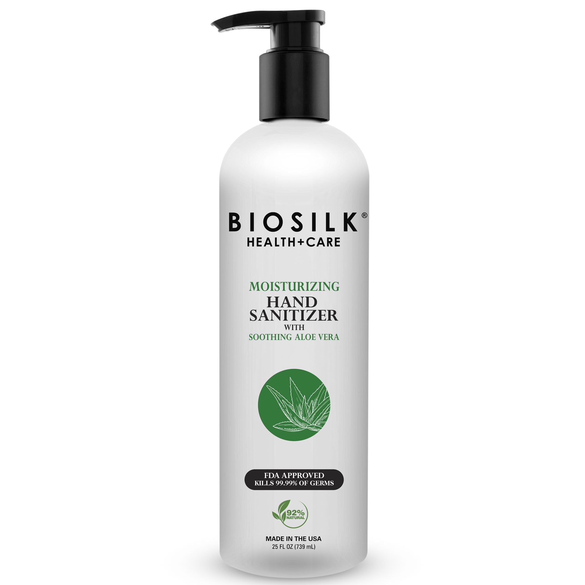 Biosilk Moisturizing Aloe Vera Hand Sanitizer-eSafety Supplies, Inc