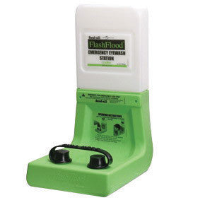 Fend-all Flash Flood Emergency Eye Wash Station With 1 Gallon Saline Cartridge-eSafety Supplies, Inc