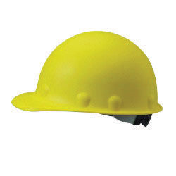 Fiber-Metal By Honeywell Yellow Class C or G Type I Roughneck Fiberglass Hard Hat With 8-Point Ratchet Suspension-eSafety Supplies, Inc