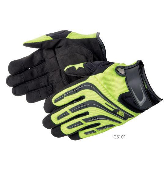 3A Safety Hi-Viz Impact Glove Lime-eSafety Supplies, Inc