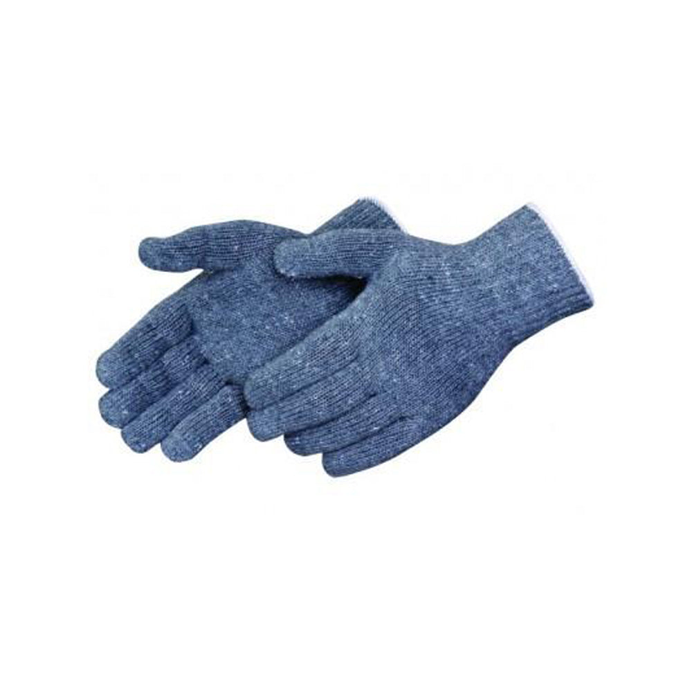 Gray cotton/ polyester knit Gloves - Dozen