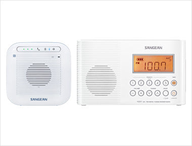 Sangean-FM / AM / Weather Alert Waterproof Shower Radio-eSafety Supplies, Inc