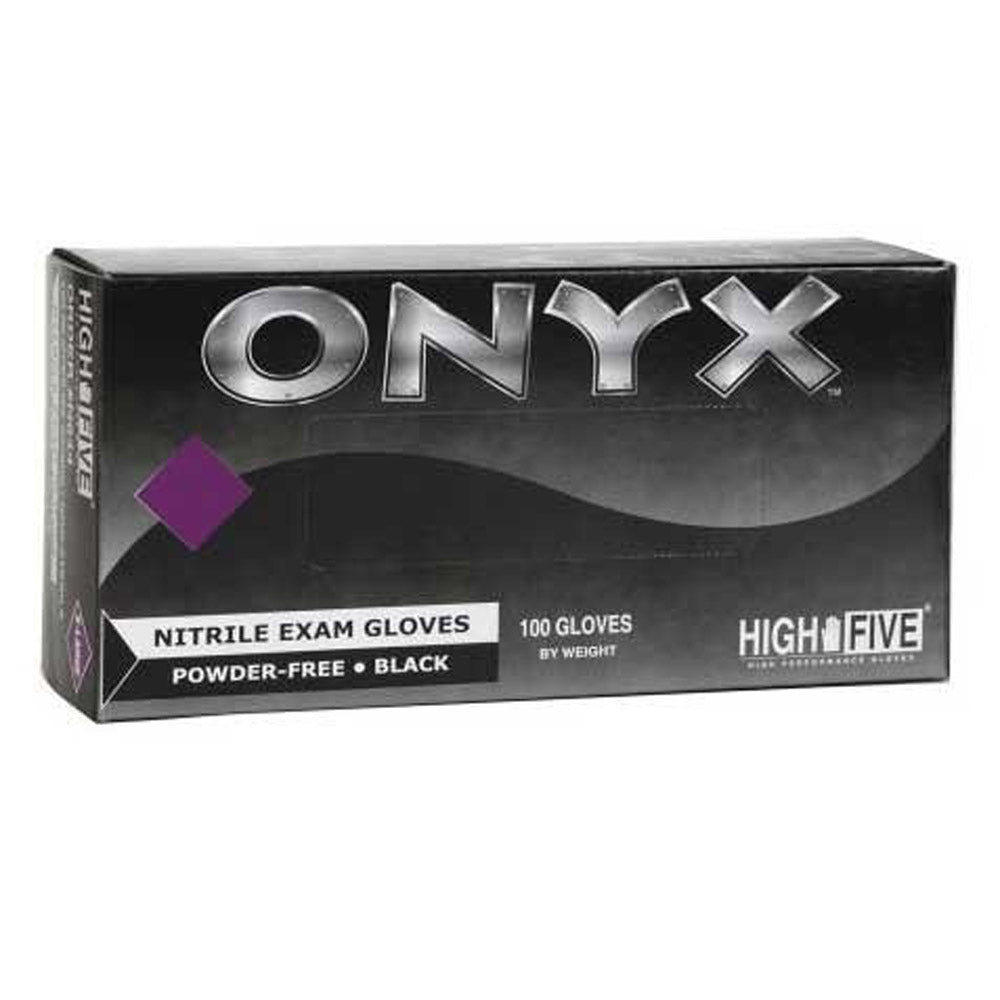 High Five Onyx Nitrile Exam Gloves-eSafety Supplies, Inc