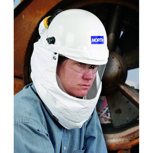 Honeywell Respirator Assembly Primair Fm 200 E2 Style White Hardhat With Hood-eSafety Supplies, Inc
