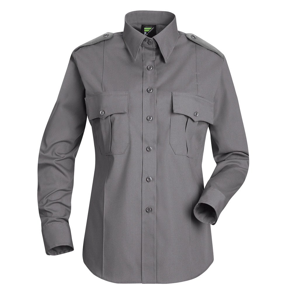 Horace Small Deputy Deluxe Long Sleeve Shirt HS1174 - Grey-eSafety Supplies, Inc