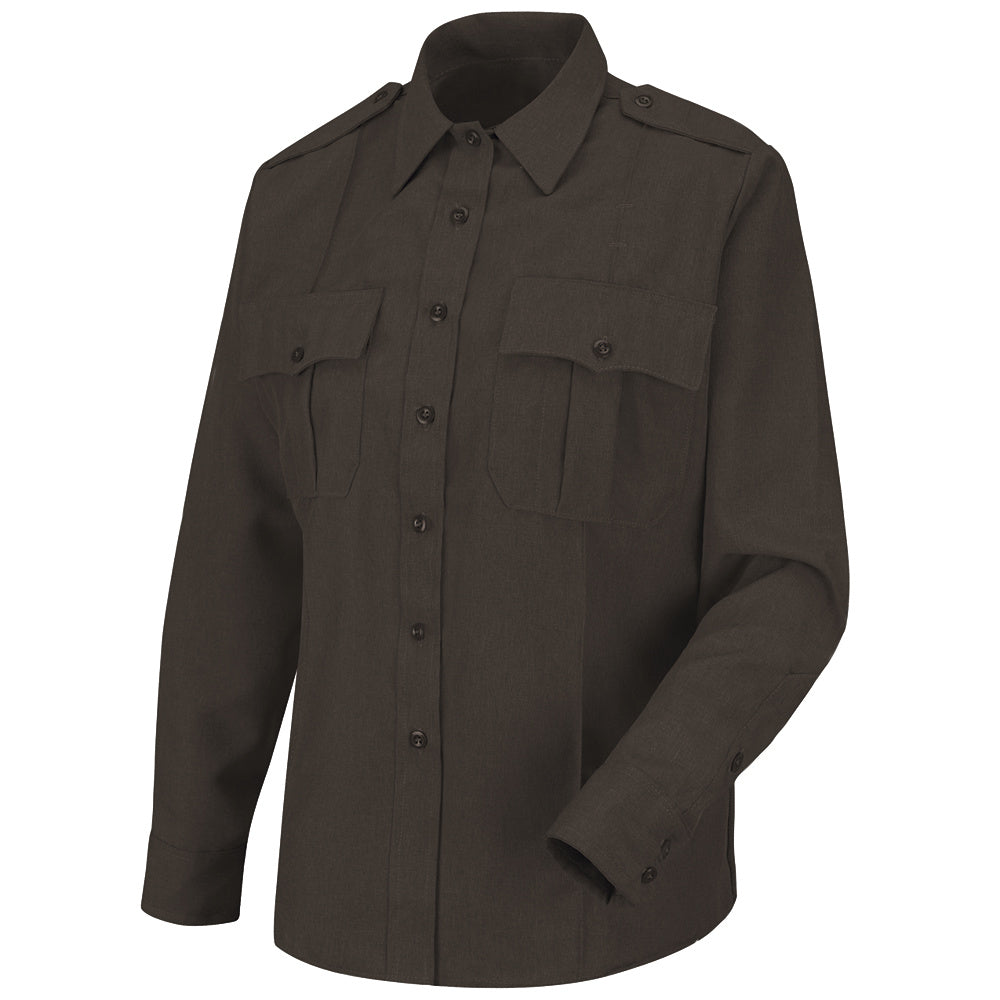 Horace Small Women's Sentry Long Sleeve Shirt HS1183 - Brown-eSafety Supplies, Inc