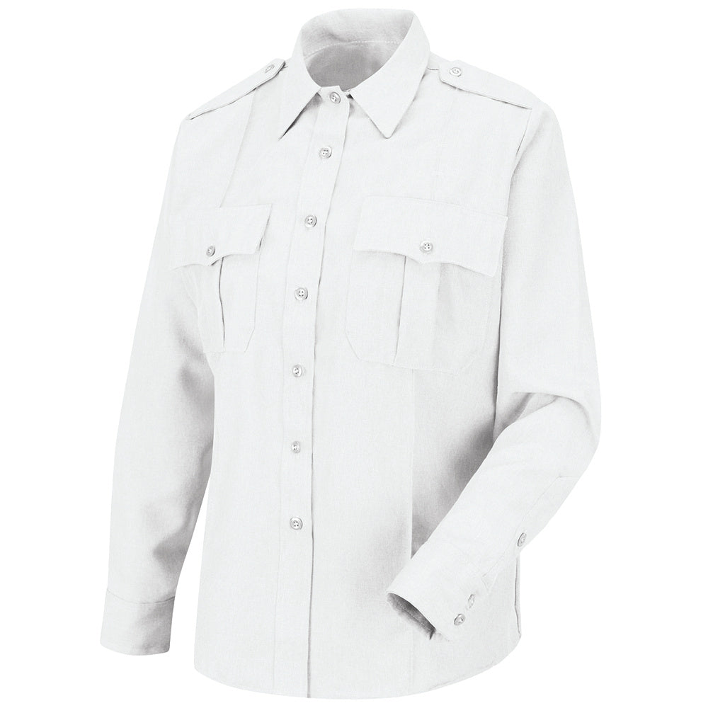 Horace Small Women's Sentry Long Sleeve Shirt HS1190 - White-eSafety Supplies, Inc