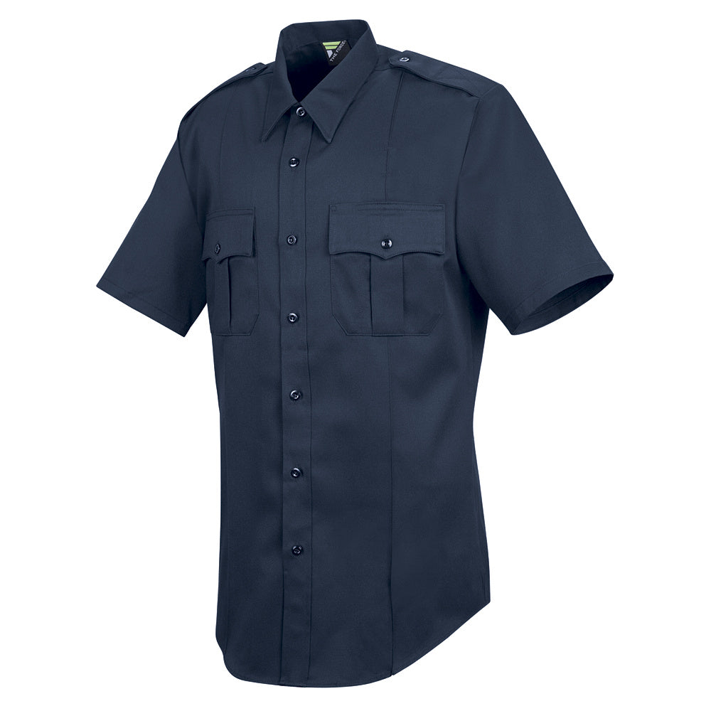 Horace Small New Dimension Stretch Poplin Short Sleeve Shirt HS1208 - Dark Navy-eSafety Supplies, Inc
