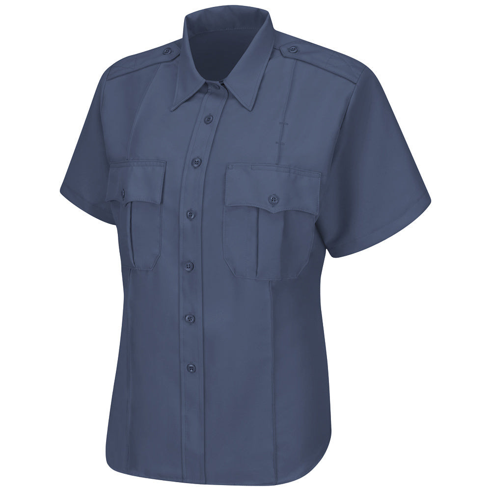 Horace Small Sentry Short Sleeve Shirt HS1286 - French Blue Heather-eSafety Supplies, Inc