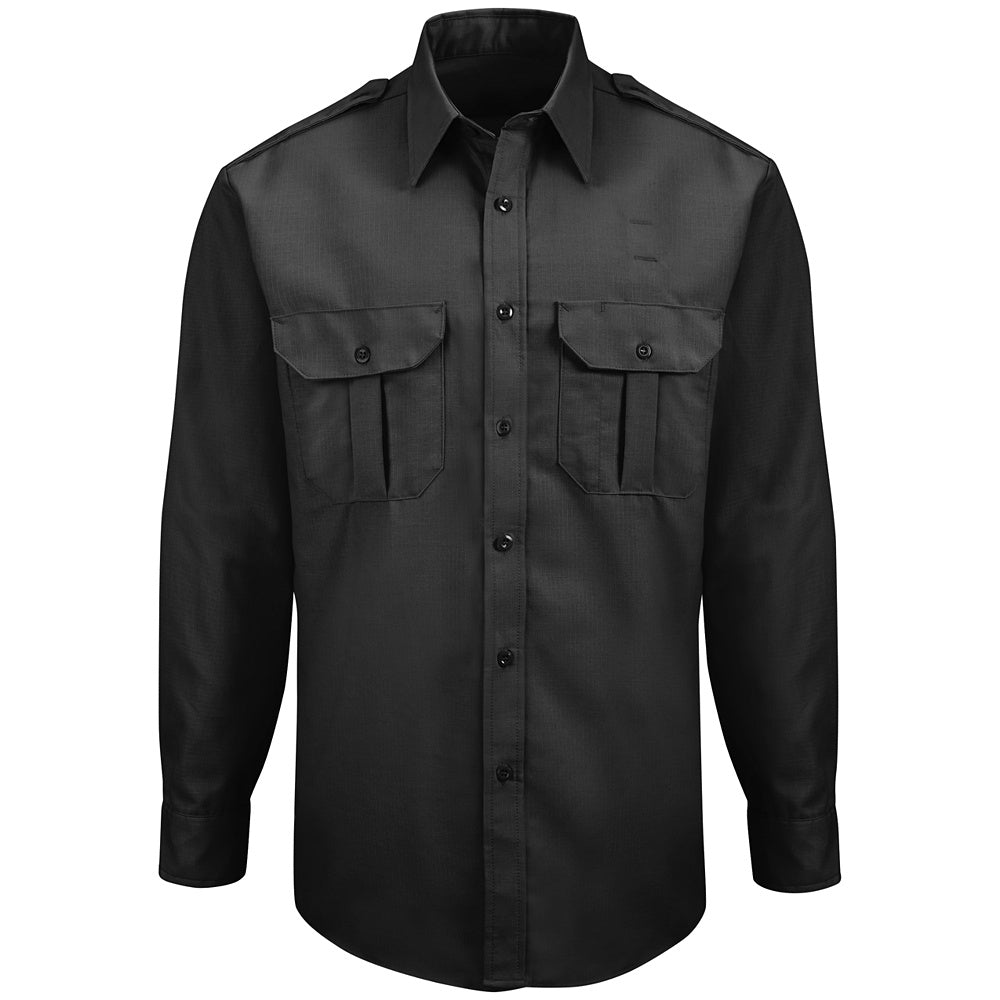 Horace Small New Dimension Ripstop Long Sleeve Shirt HS13BK - Black-eSafety Supplies, Inc