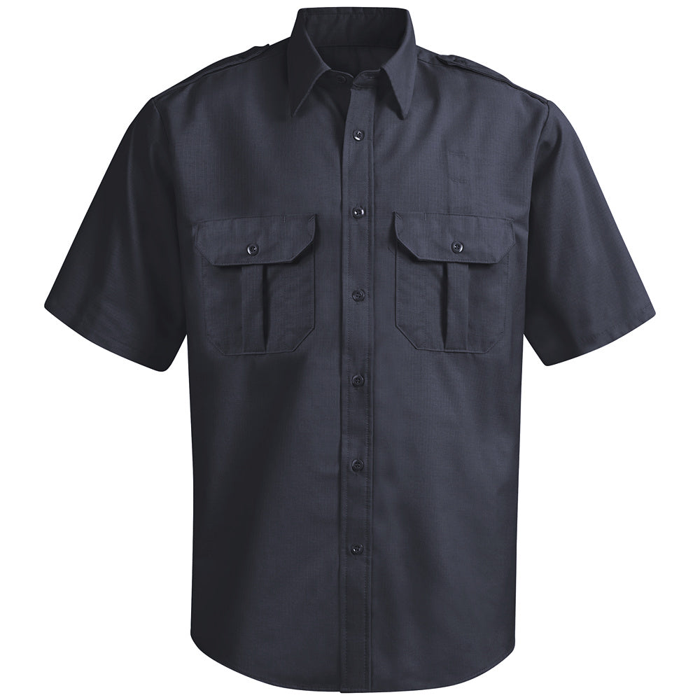 Horace Small New Dimension Ripstop Short Sleeve Shirt HS14DN - Dark Navy-eSafety Supplies, Inc