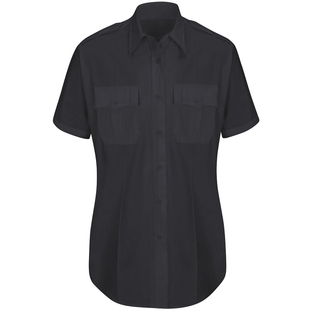 Horace Small New Dimension Plus Short Sleeve Poplin Shirt HS1523 - Dark Navy-eSafety Supplies, Inc