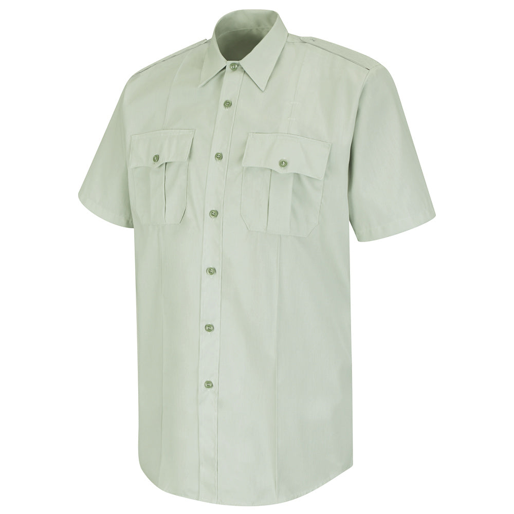 Horace Small Women's New Dimension Stretch Poplin Short Sleeve Shirt HS1549 - Light Green-eSafety Supplies, Inc