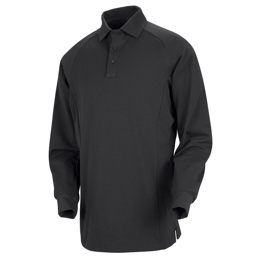 Horace Small Special Ops Long Sleeve Polo HS5128 - Black-eSafety Supplies, Inc