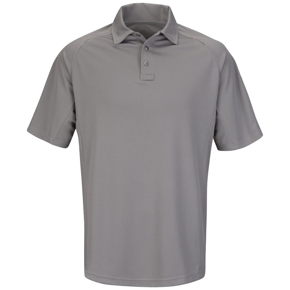 Horace Small Sentry Performance Short Sleeve Polo HS5139 - Grey-eSafety Supplies, Inc