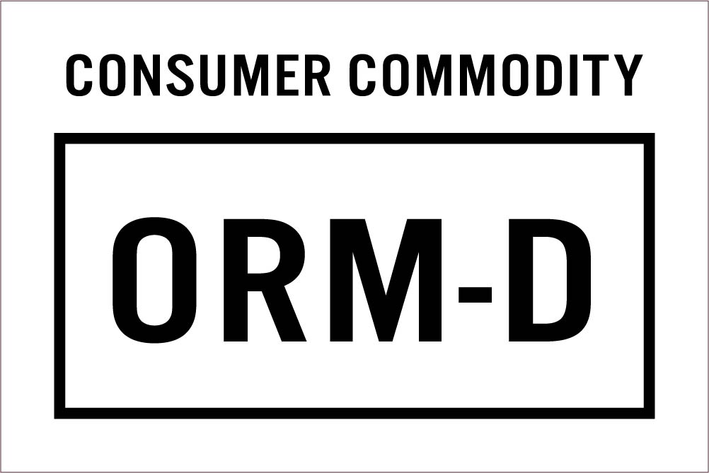 Consumer Commodity Orm-D Hazmat Label - Roll-eSafety Supplies, Inc