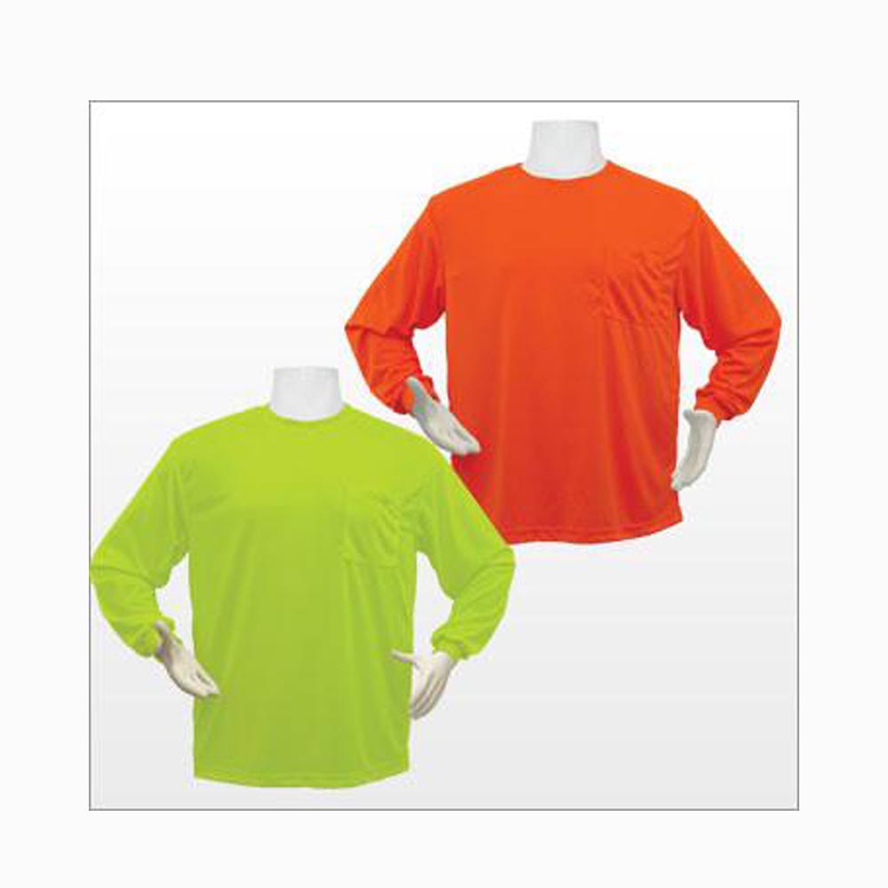 High Visibility Long-sleeve T-shirt-eSafety Supplies, Inc