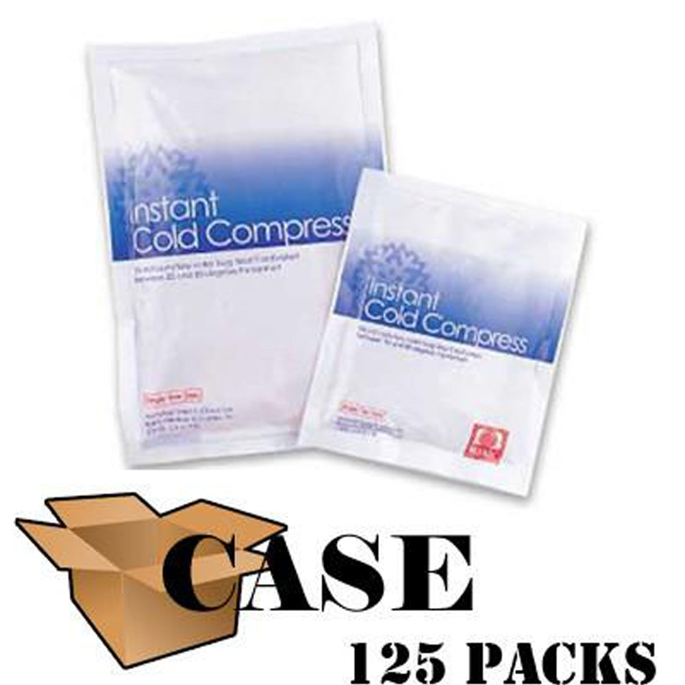 Instant Ice Pack 5" x 6" - Case (125 Packs)-eSafety Supplies, Inc