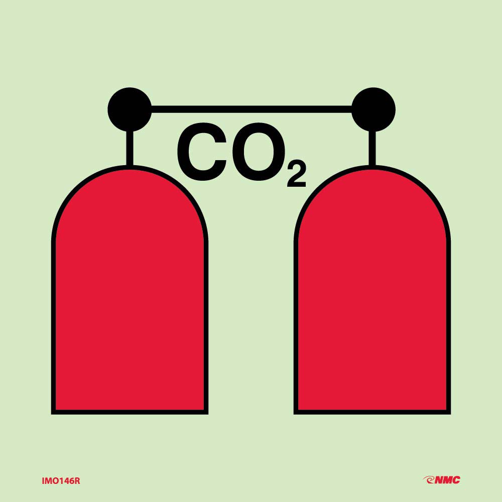 Symbol Release Station Co2 Imo Label-eSafety Supplies, Inc