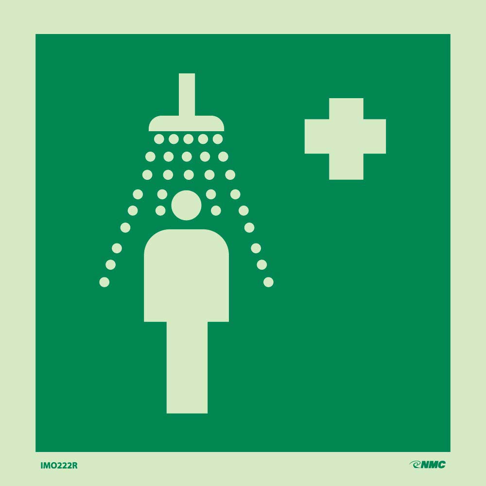 Imo Emergency Shower Sign-eSafety Supplies, Inc