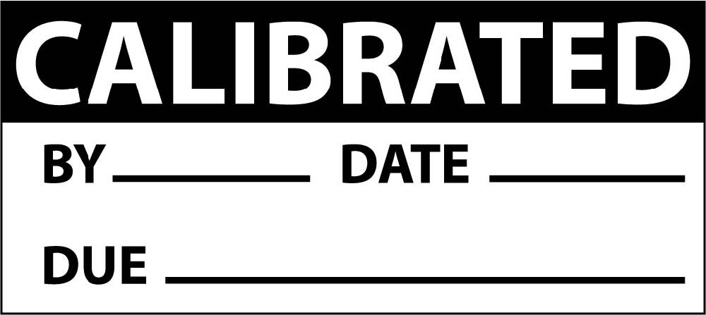 Calibrated Date & Initials Label - 3 Pack-eSafety Supplies, Inc