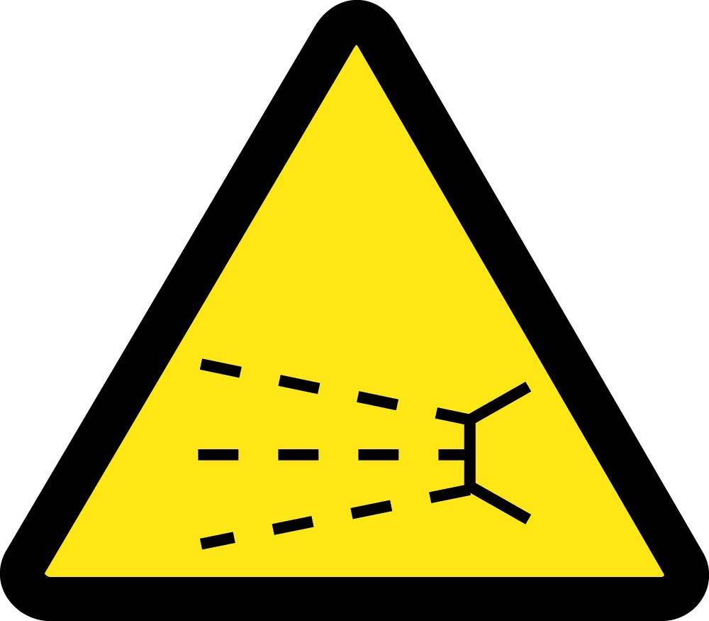 Graphic Splash Hazard Iso Label - 10 Pack-eSafety Supplies, Inc