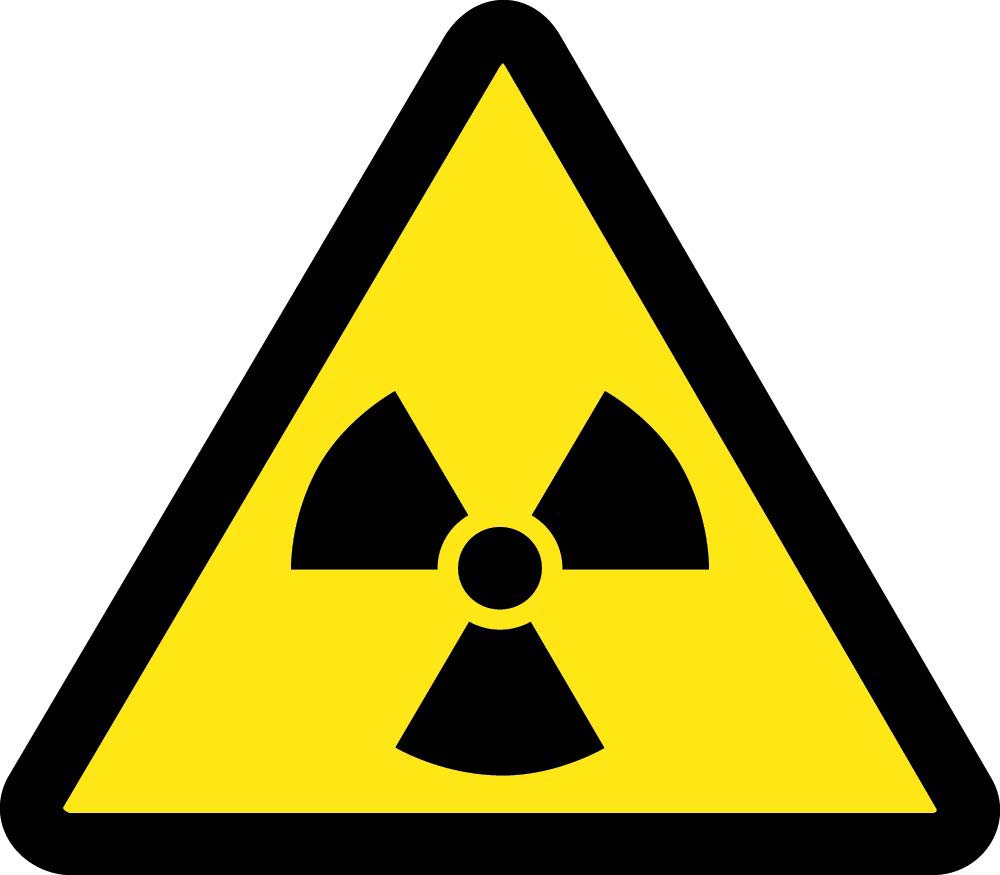 Graphic Radioactive Material Hazard Iso Label - 5 Pack-eSafety Supplies, Inc
