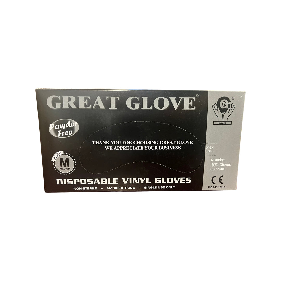 BLACK Vinyl Powder-Free Glove (NEW!)	Great Glove-eSafety Supplies, Inc
