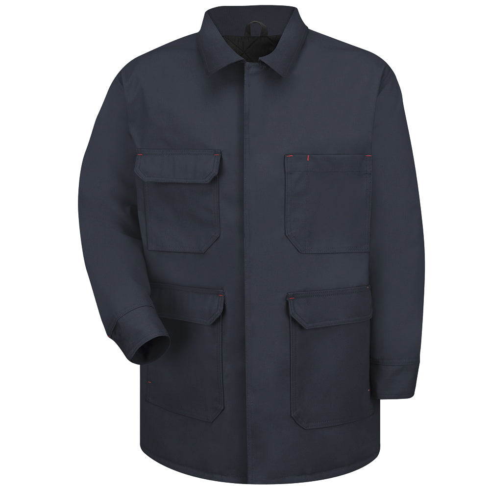Red Kap Blended Duck Chore Coat JD24 - Navy Duck-eSafety Supplies, Inc