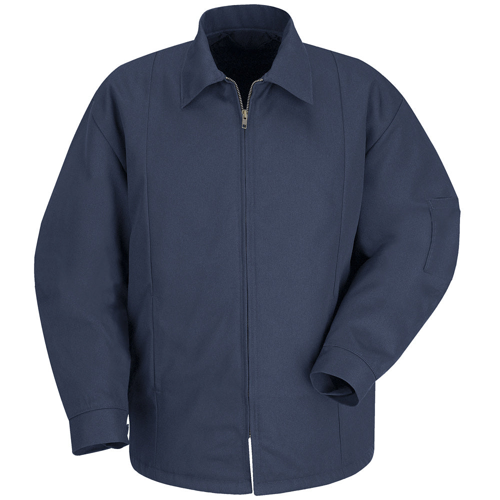 Red Kap Perma-Lined Panel Jacket JT50 - Navy-eSafety Supplies, Inc