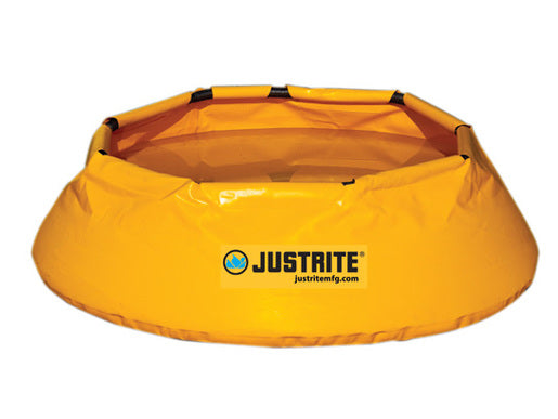 Justrite 65" X 11" Yellow PVC Pop-Up Pool - JTR28325-eSafety Supplies, Inc