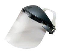 Kimberly-Clark Professional* Jackson Safety* Model F30 8" X 12" X .04" Clear Aluminum Bound Acetate Faceshield For Use With Headgear