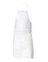 Kimberly-Clark Professional* 28" X 40" White 40" KLEENGUARD* A20 MICROFORCE* SMS Fabric Disposable Breathable Particle Protection Apron With Back Tie Closure-eSafety Supplies, Inc