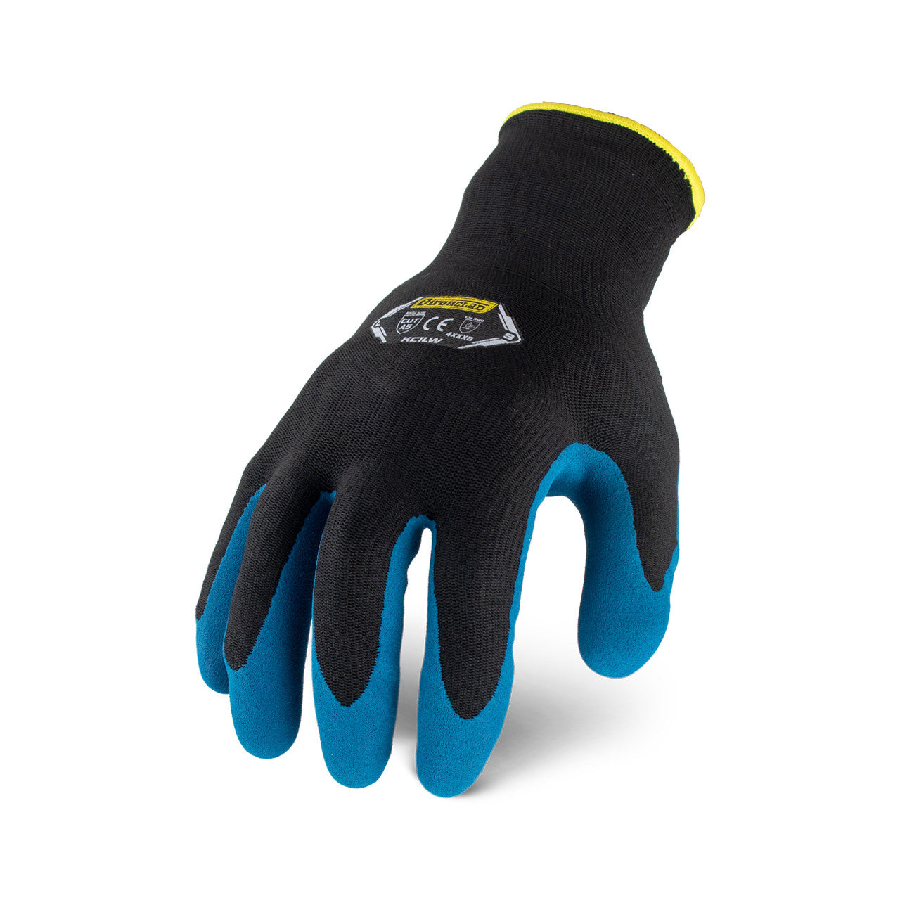 Ironclad Insulated A2 Latex Glove Black/Blue-eSafety Supplies, Inc