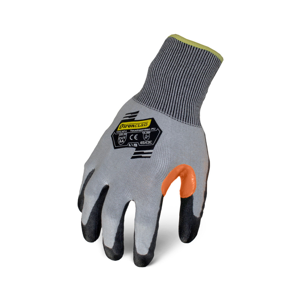 Ironclad Command™ ILT A4 Polyurethane Glove Grey-eSafety Supplies, Inc