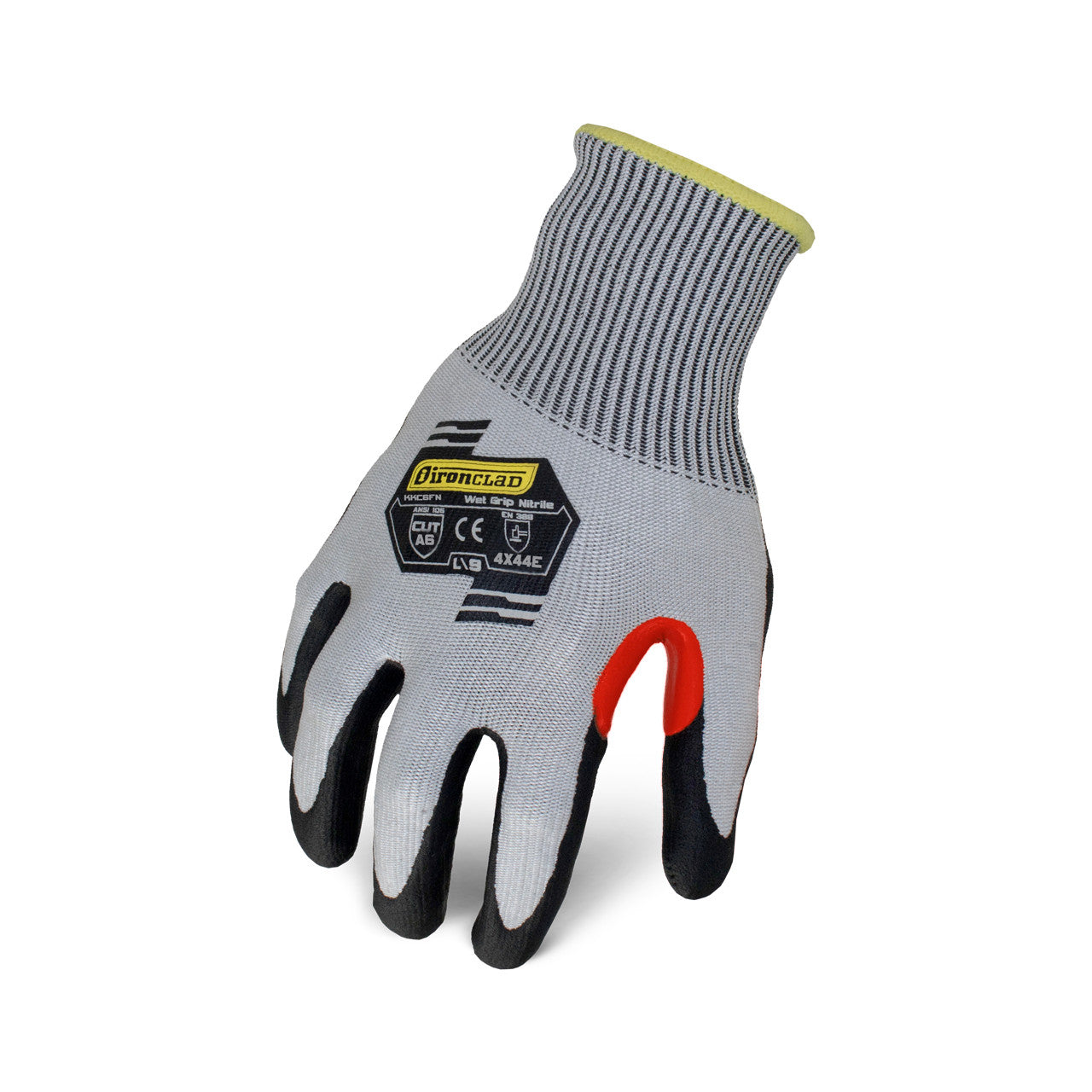 Ironclad Command™ A6 Foam Nitrile Glove Grey-eSafety Supplies, Inc