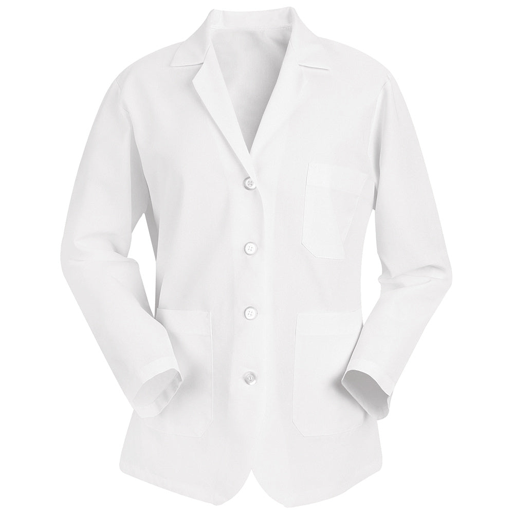 Red Kap Lapel Counter Coat KP11 - White-eSafety Supplies, Inc