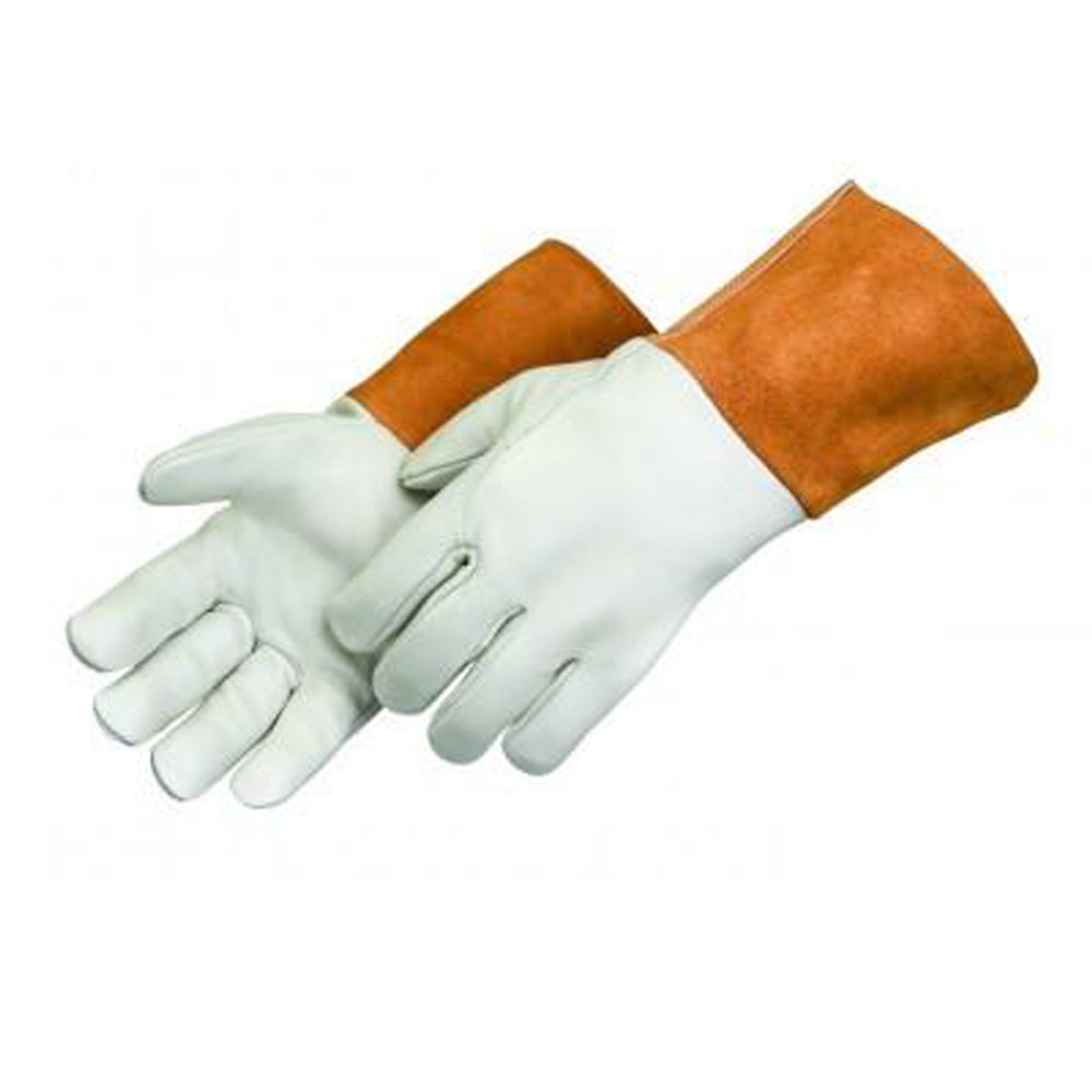Grain cowhide MIG welder Gloves - Dozen-eSafety Supplies, Inc