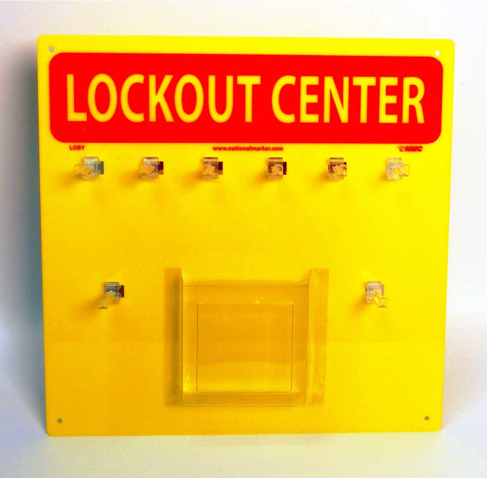 Lockout Backboard-eSafety Supplies, Inc