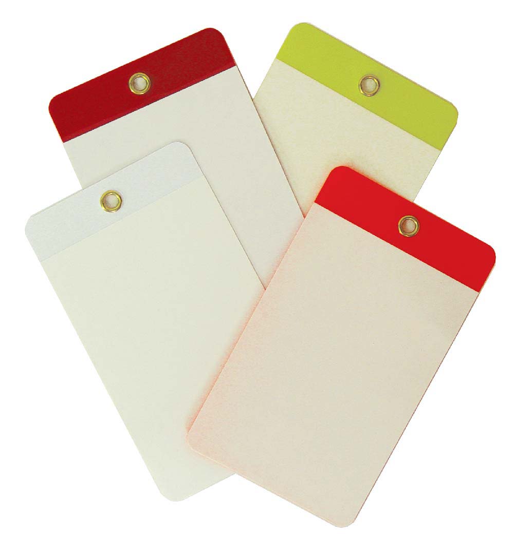 Blank Overlaminate Tag 3 1/4" X 5 1/2" - Pack of 25-eSafety Supplies, Inc