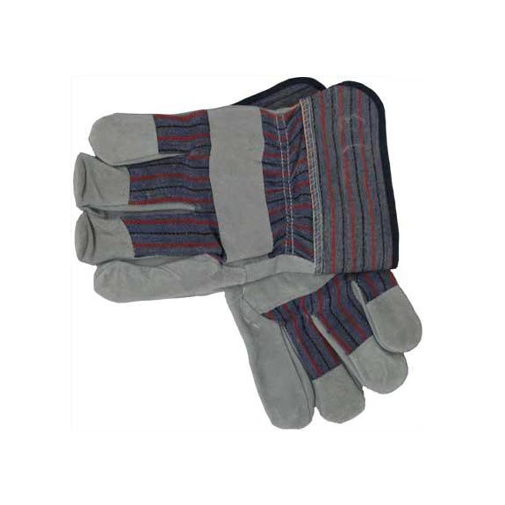 Leather Palm Work Gloves - Dozen