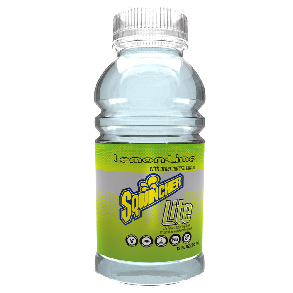 Sqwincher 12 Ounce Sqwincher LITE Ready To Drink Bottle Electrolyte Drink (24 Electrolyte Drink - Pack)-eSafety Supplies, Inc