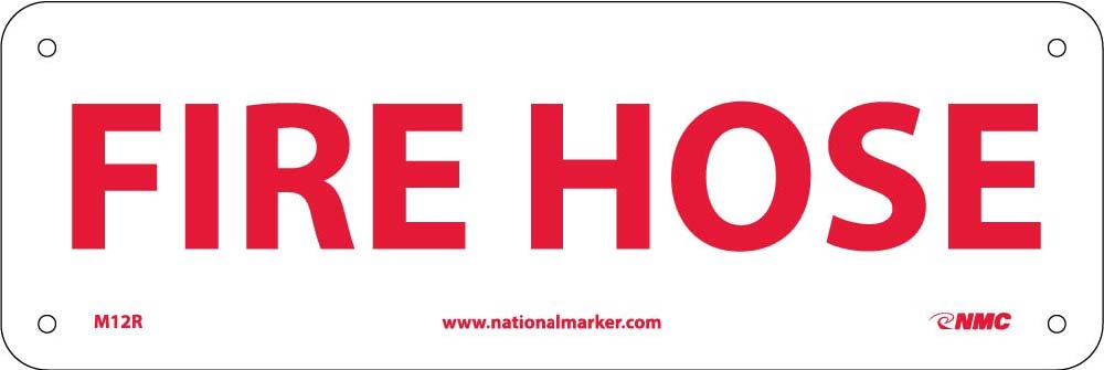 Fire Hose Sign-eSafety Supplies, Inc