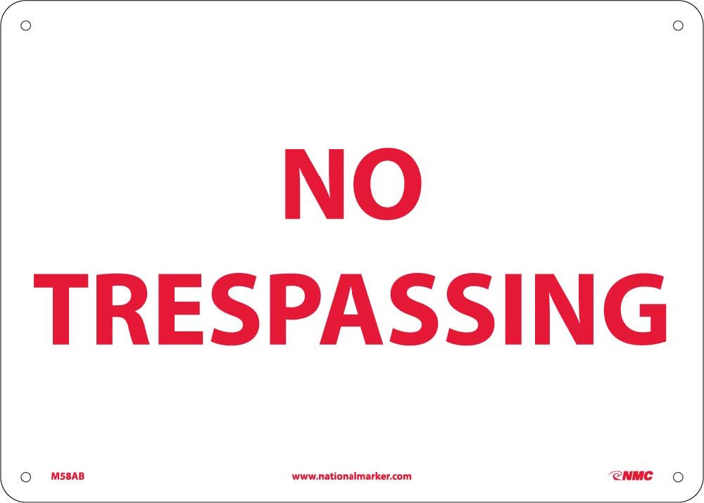 No Trespassing Sign-eSafety Supplies, Inc