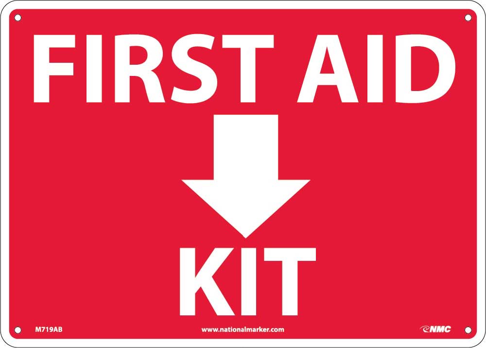 First Aid Kit Sign-eSafety Supplies, Inc