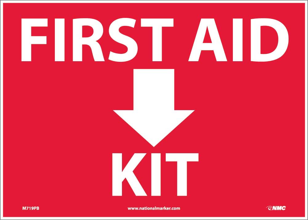 First Aid Kit Sign-eSafety Supplies, Inc