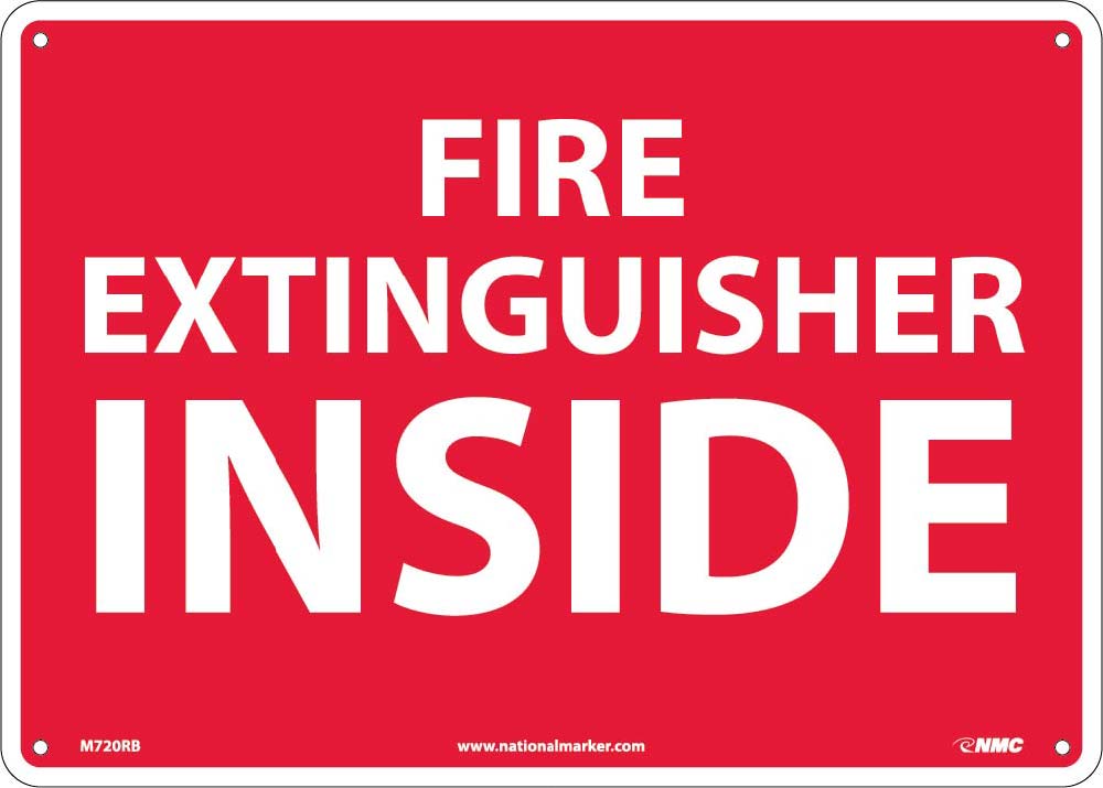 Fire Extinguisher Inside Sign-eSafety Supplies, Inc