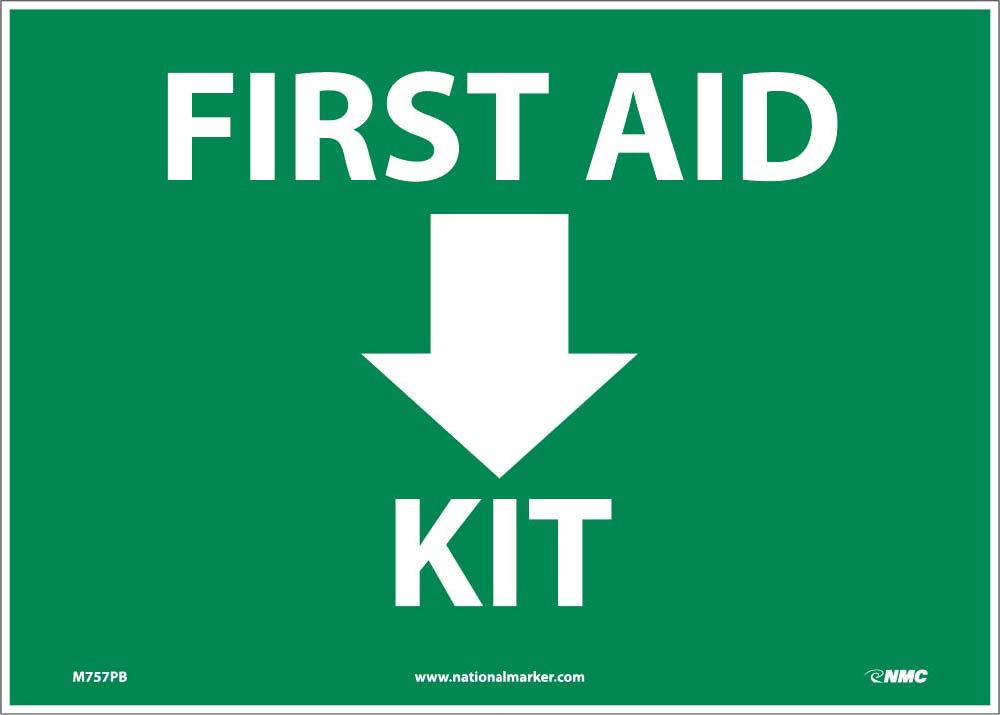 First Aid Kit Sign-eSafety Supplies, Inc