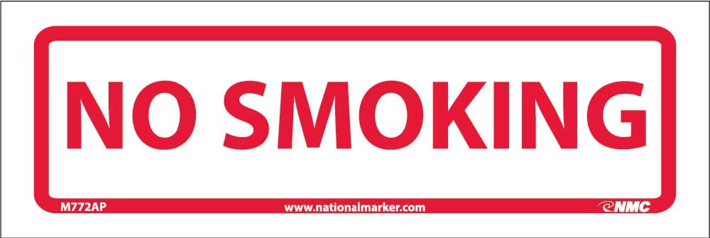 No Smoking Label - Pack of 25-eSafety Supplies, Inc